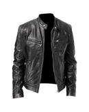 Jaqueta de Couro Masculina Racer