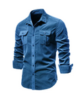 Camisa Masculina Manga Longa Casual
